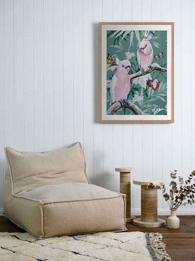 Major Mitchells Framed Art Print | Lifestyle