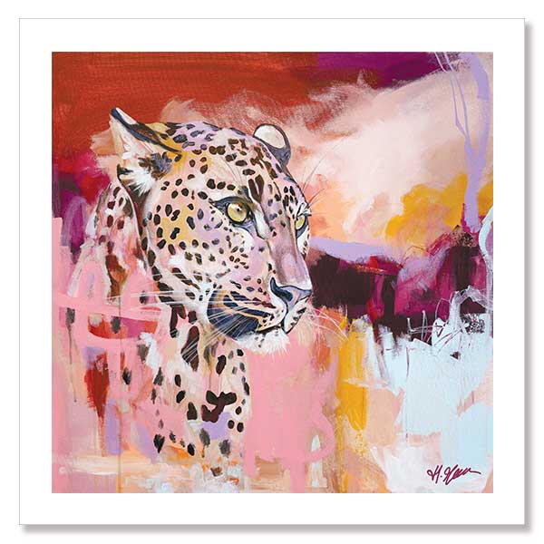 Im In My Sanctuary Multicolour Unframed Art Print