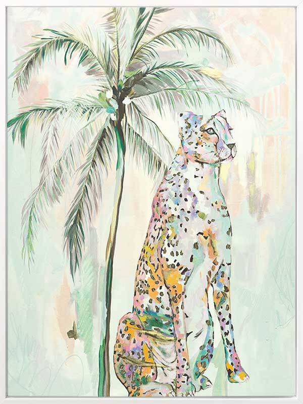 Take Me Away Muted Blue Canvas Art Print