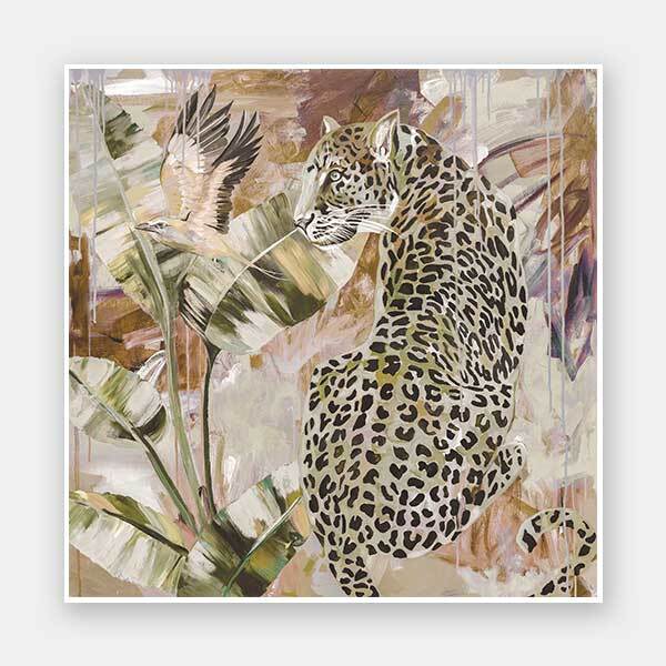 Distant Longing Khaki Unframed Art Print