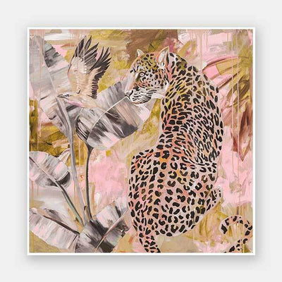 Distant Longing Pink Unframed Art Print