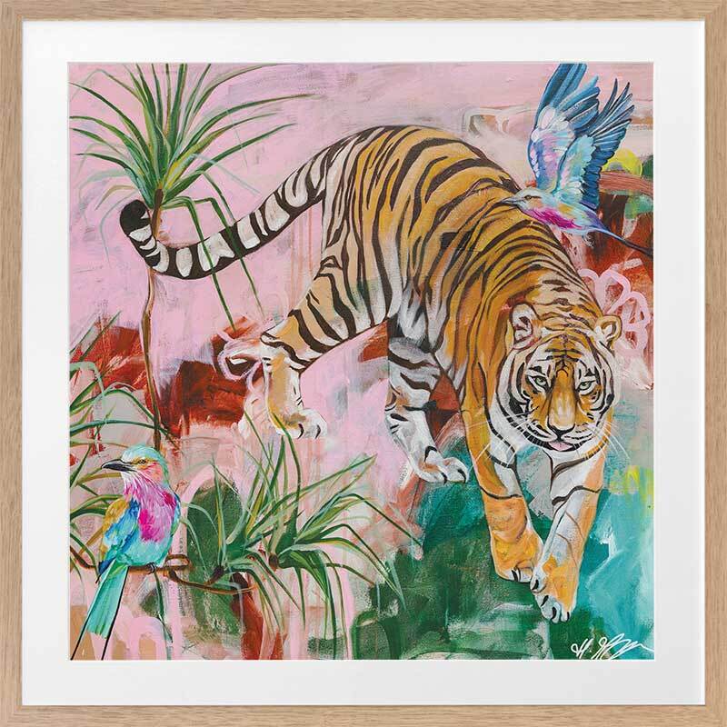 Jungle Boogie Framed Art Print