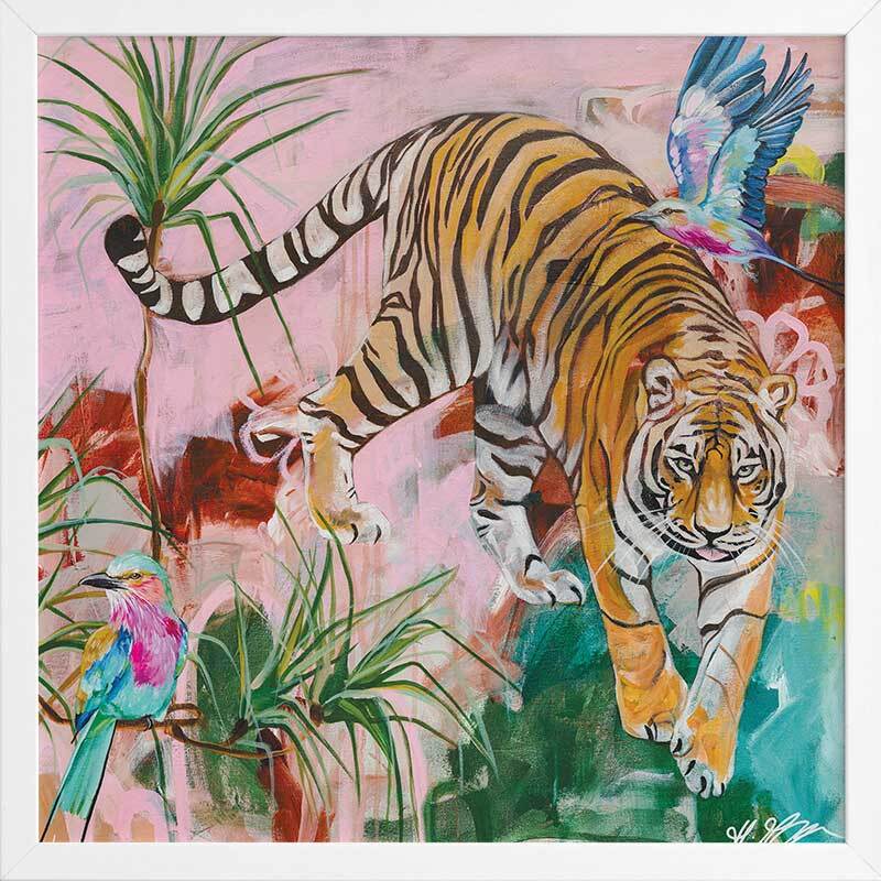 Jungle Boogie Framed Art Print