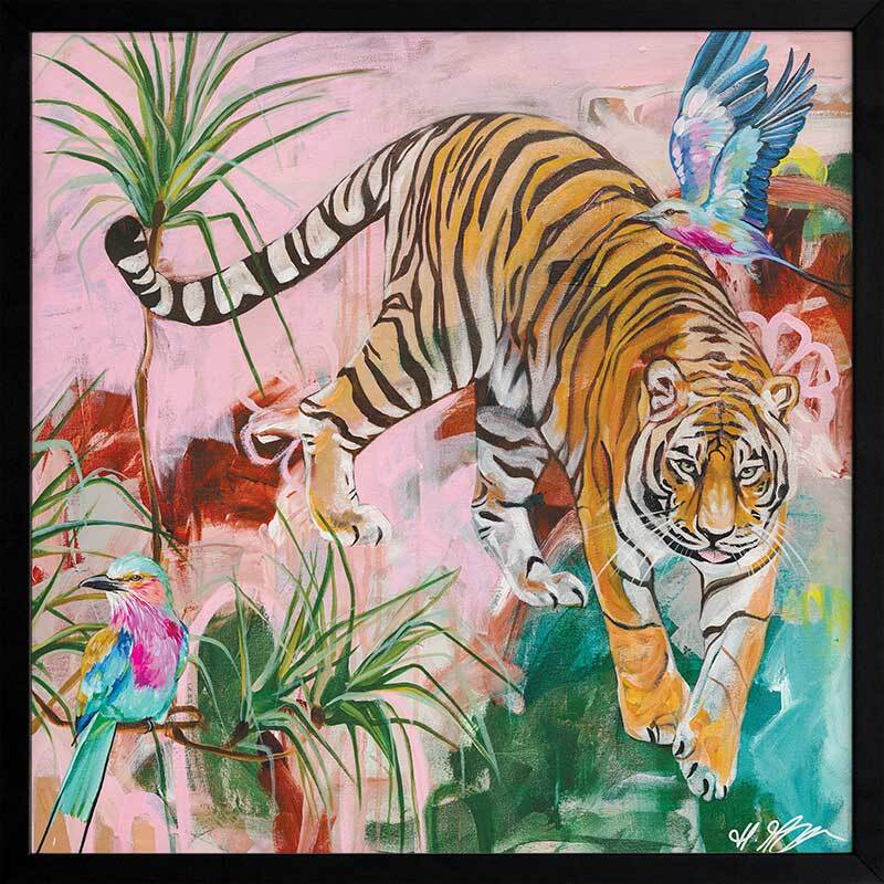 Jungle Boogie Framed Art Print