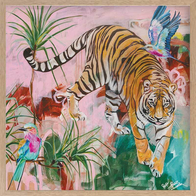 Jungle Boogie Framed Art Print