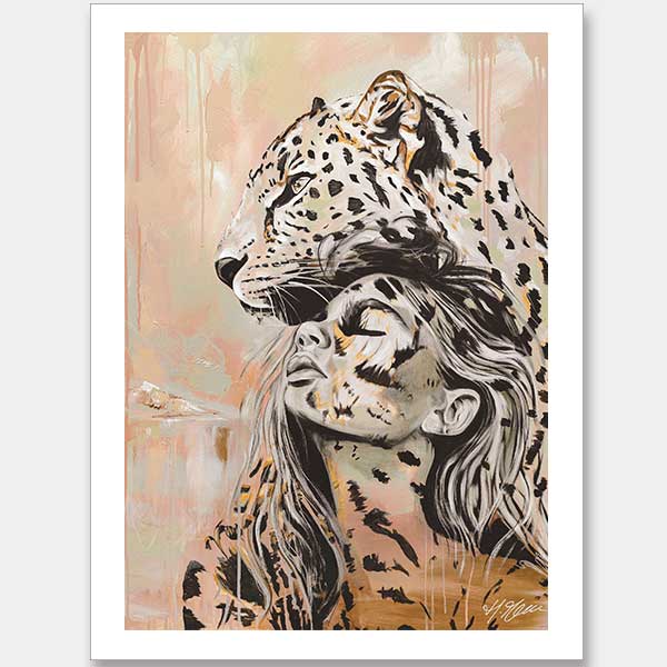 Protect Your Peace Pastel Unframed Art Print