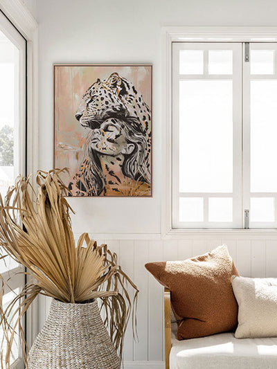 Protect Your Peace Pastel Canvas Art Print | Lifestyle