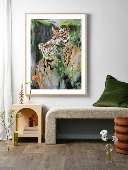 Wildest Dreams Grey Framed Art Print