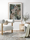 So This Is Love Muted Green Framed Art Print | Lifestyle
