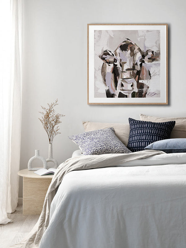 This Love Greyscale  Framed Art Print | Lifestyle