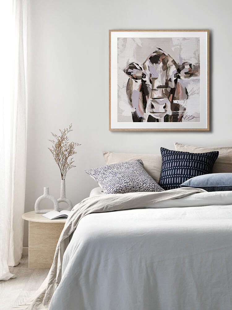 This Love Greyscale  Framed Art Print | Lifestyle