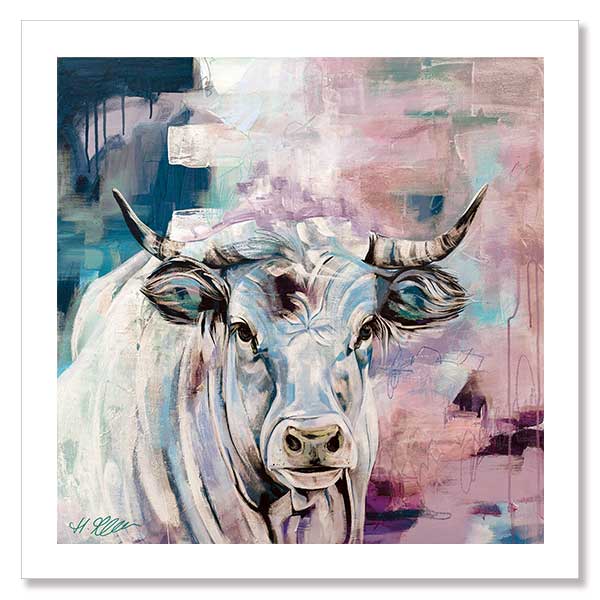 State Of Grace Pastel Pink Unframed Art Print