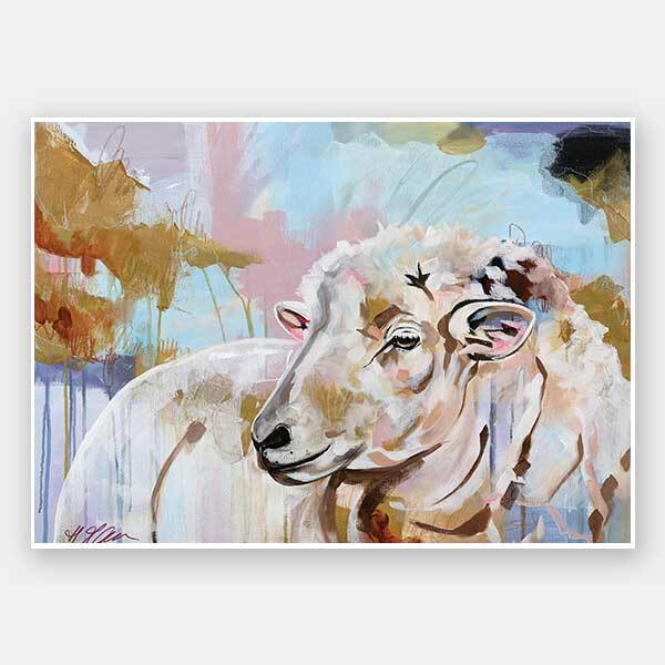 Monday Morning Multicolour Unframed Art Print