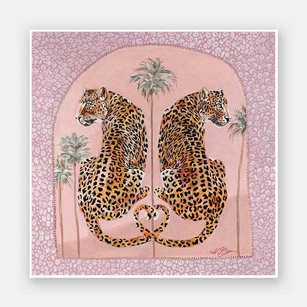 Synchronicity Pink Unframed Art Print