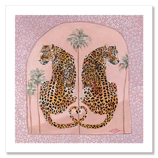 Synchronicity Pink Unframed Art Print