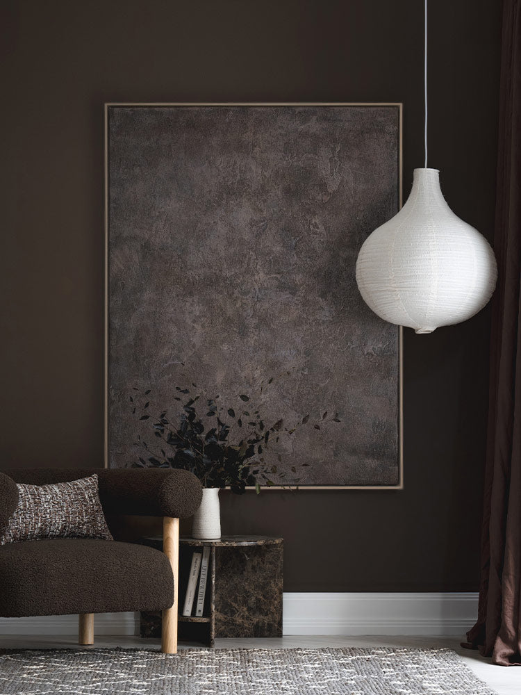 Eclipse Hand Painted Canvas | Lifestyle