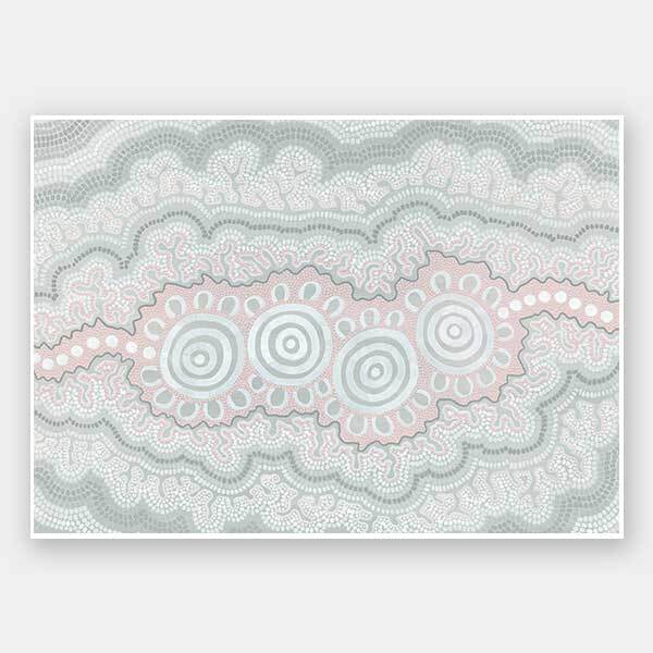 Gudidabba - Gathering Place Unframed Art Print