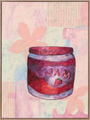 Pump Up The Jam Pink Canvas Art Print