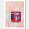 Pump Up The Jam Pink Unframed Art Print