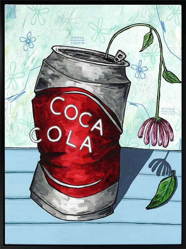 Strawflower Canvas Art Print