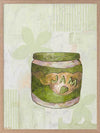 Pump Up The Jam Green Framed Art Print