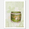 Pump Up The Jam Green Unframed Art Print