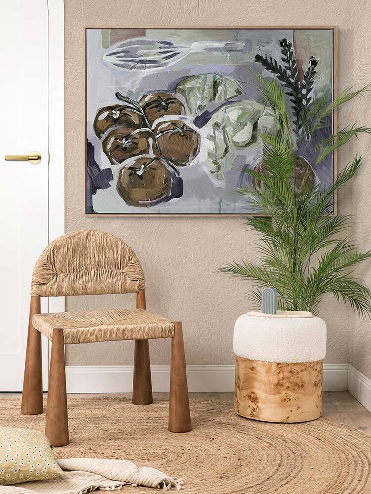 Whisk It Muted Canvas Art Print | Lifestyle