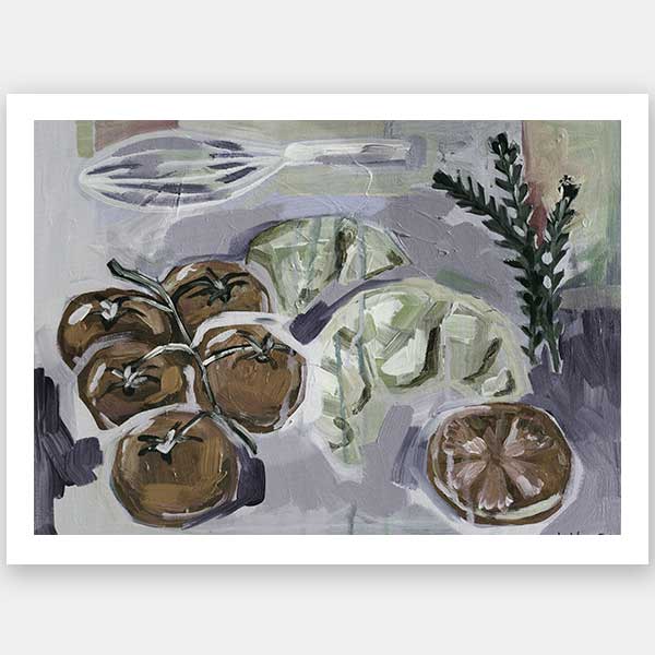 Whisk It Muted Unframed Art Print