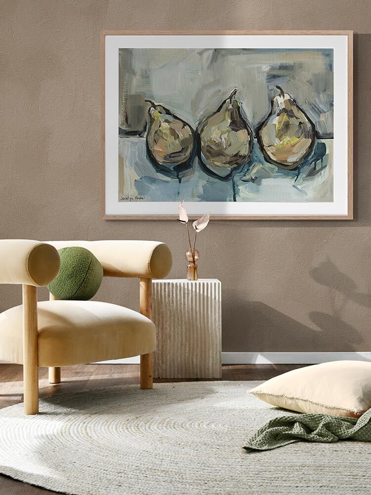 Pears Framed Art Print | Lifestyle