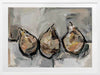 Pears Brown Framed Art Print