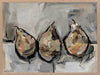 Pears Brown Framed Art Print
