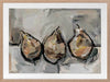 Pears Brown Framed Art Print