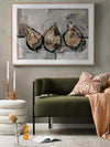 Pears Brown Framed Art Print | Lifestyle