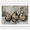 Pears Brown Unframed Art Print