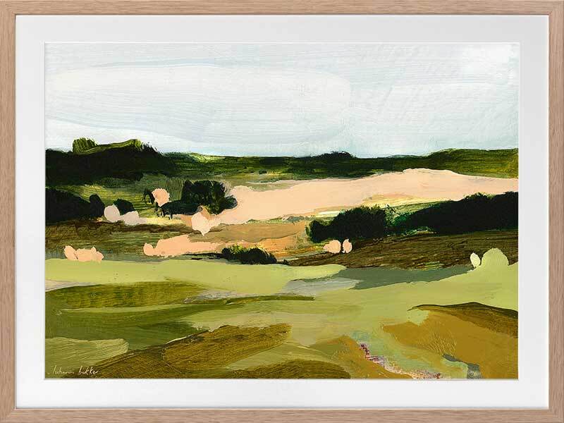 Fields of Green Framed Art Print