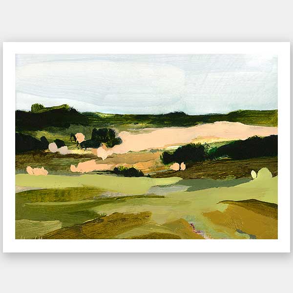 Fields of Green Unframed Art Print