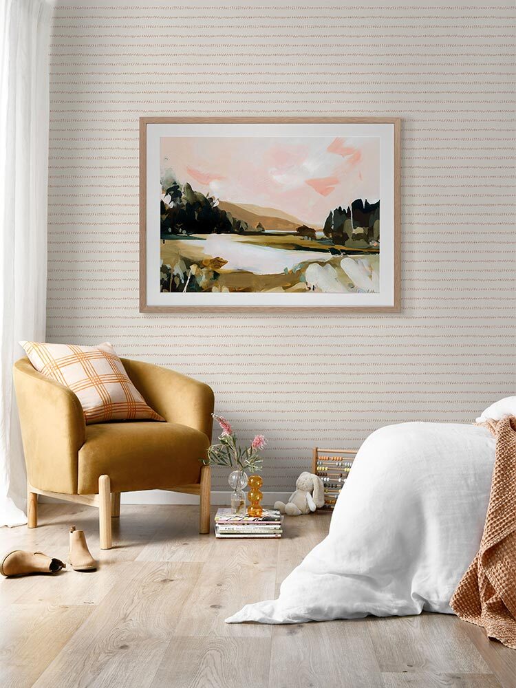 Lythwood Lake Framed Art Print | Lifestyle