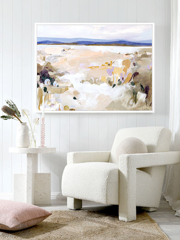 Ochre and Purple Cederberg Canvas Art Print | Lifestyle