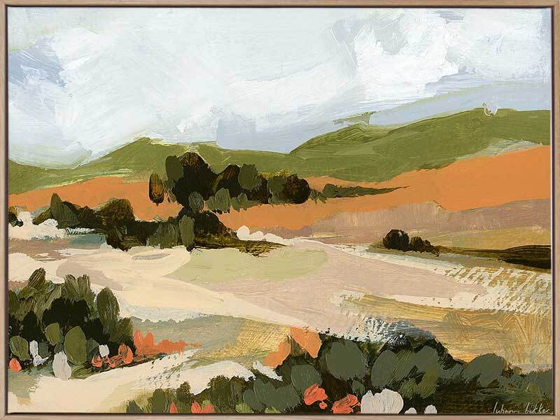 Rolling Hills I Canvas Art Print