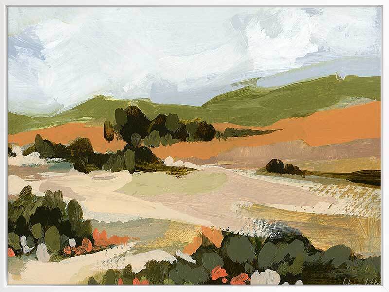 Rolling Hills I Canvas Art Print