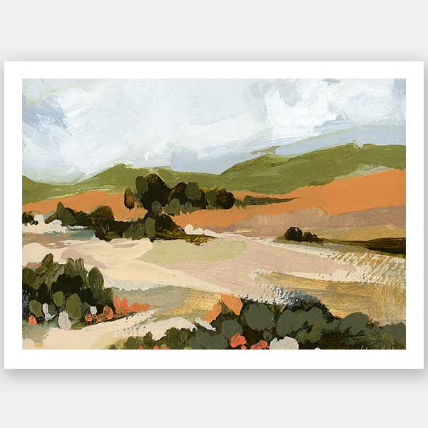 Rolling Hills I Unframed Art Print