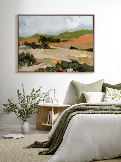 Rolling Hills I Canvas Art Print