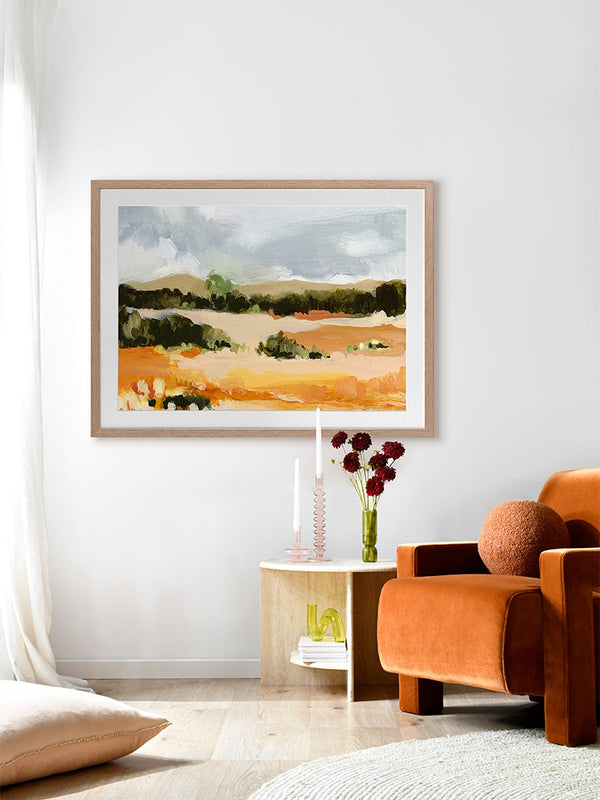 Sunshine Days Framed Art Print | Lifestyle