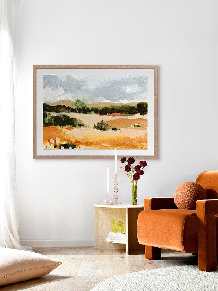 Sunshine Days Framed Art Print | Lifestyle