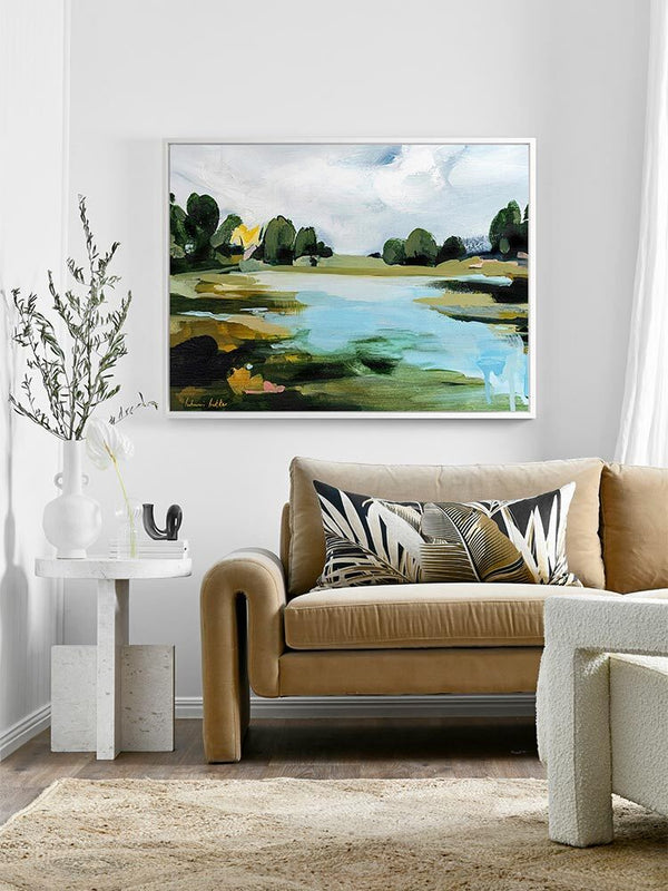 A Touch of Sunlight Canvas Art Print | Lifestyle