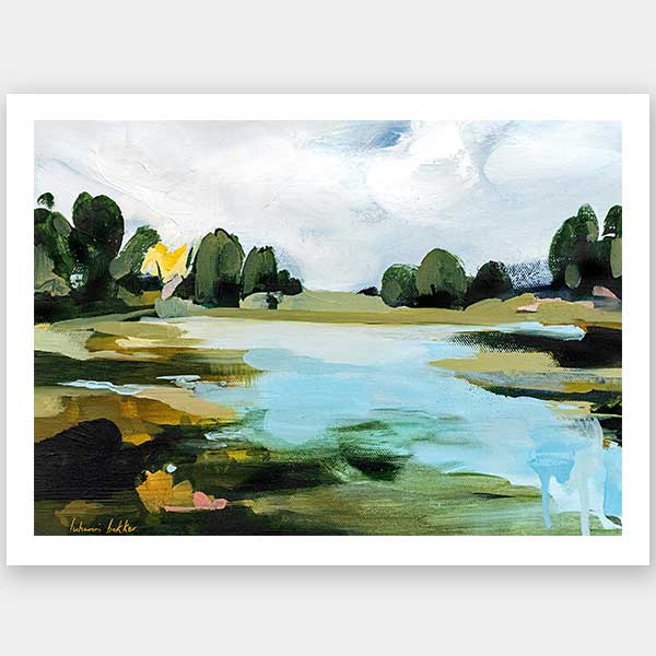 A Touch of Sunlight Unframed Art Print