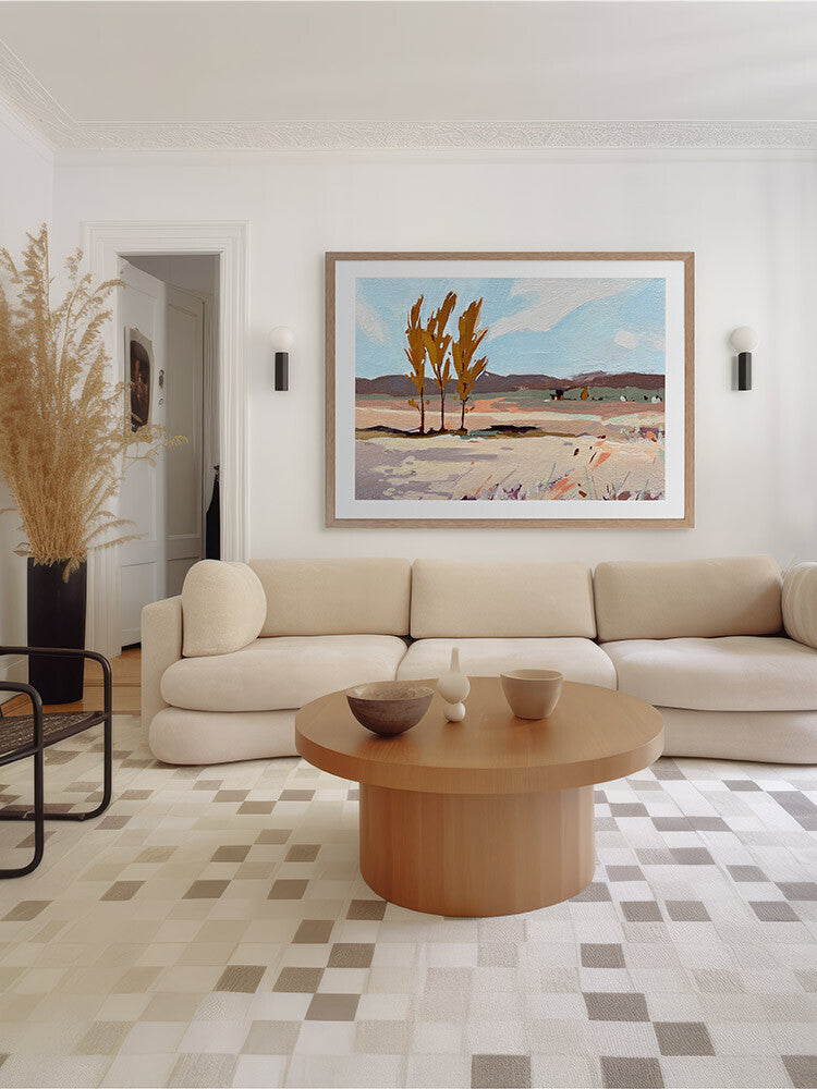 Hope Lives Here Framed Art Print | Lifestyle