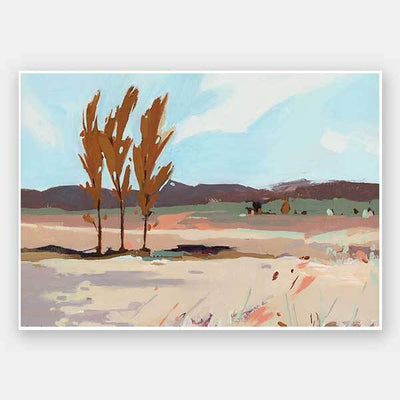 Hope Lives Here Unframed Art Print