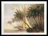 Bay of Palms Framed Art Print