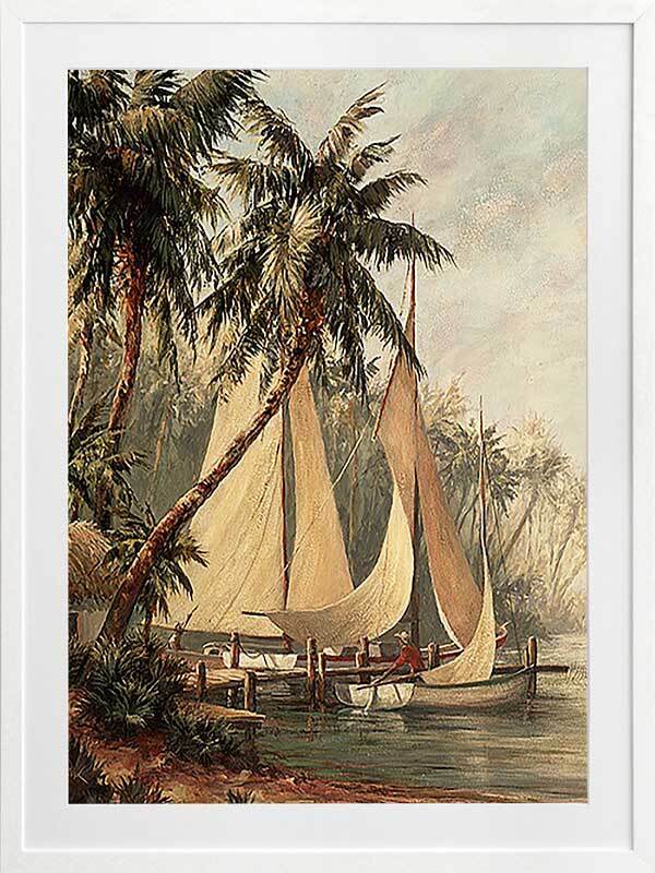 Ship to Shore Framed Art Print